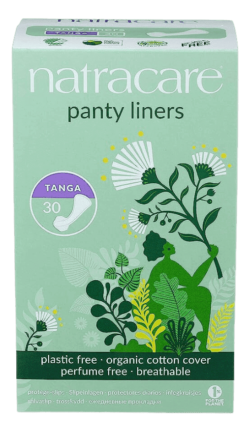Ежедневки из натурального био-хлопка для стрингов Natracare Tanga 30шт